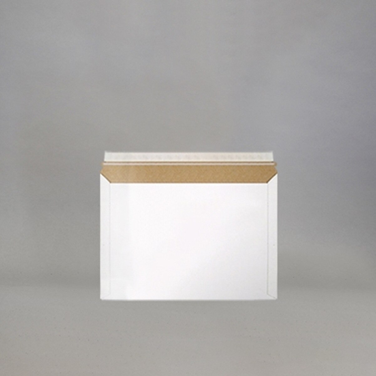 White 18 point paperboard mailer. S
